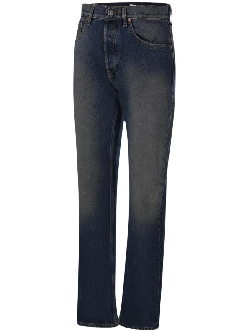 Golden Goose Straight-Leg Cotton Denim Trousers With Classic Five-Pocket Design