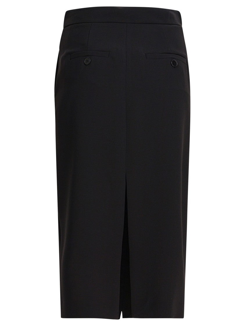 Semper Midi Skirt With Double Slit