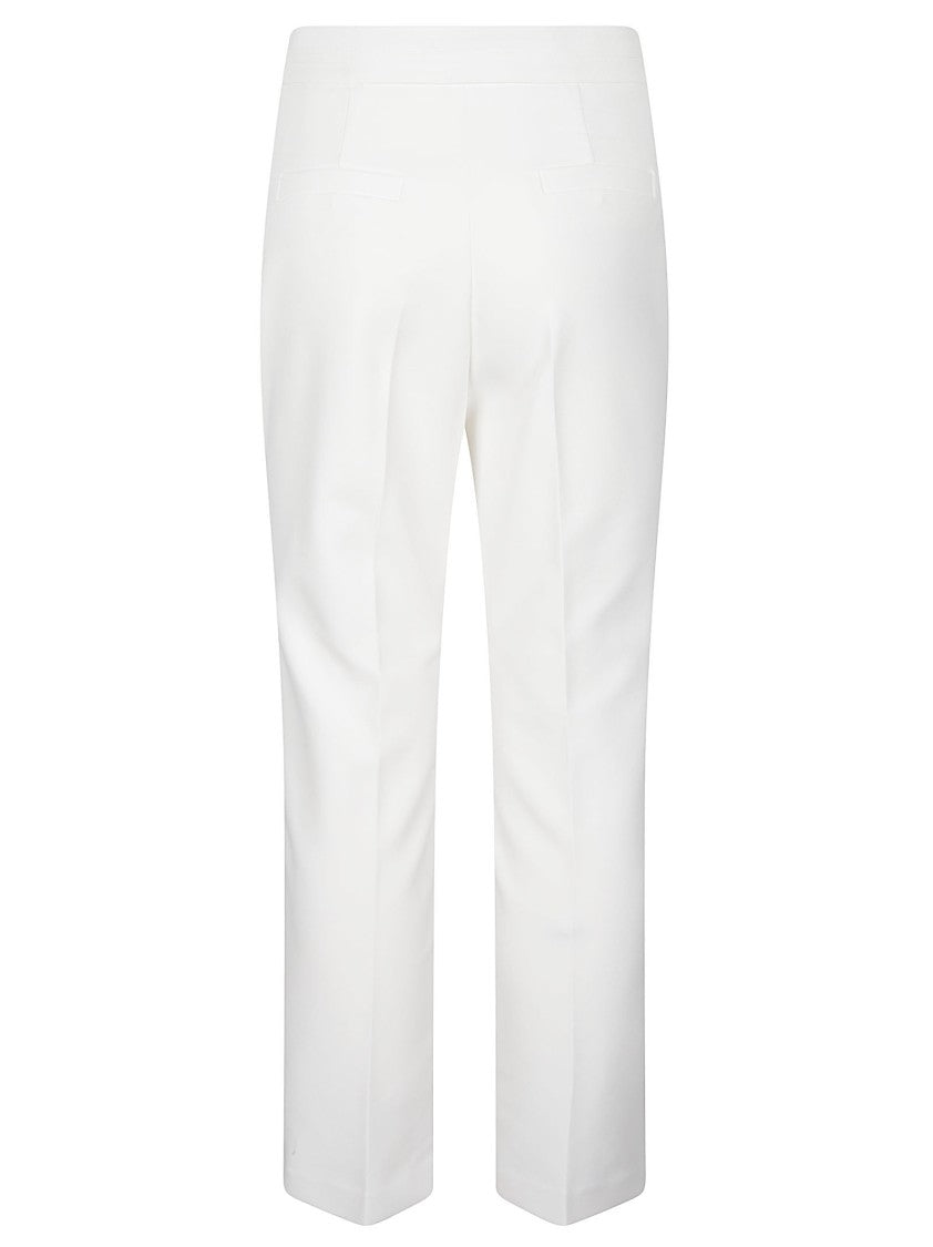 Elisabetta Franchi Straight Leg Tailored Polyester Straight Pants