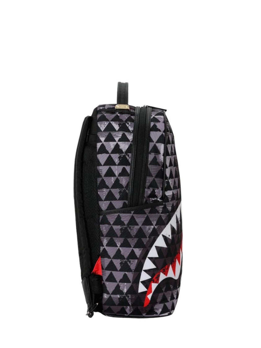 Sprayground Kahuku Niho Mano Geometric Shark Backpack