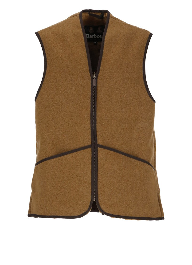 Barbour Brown Sleeveless Jacket