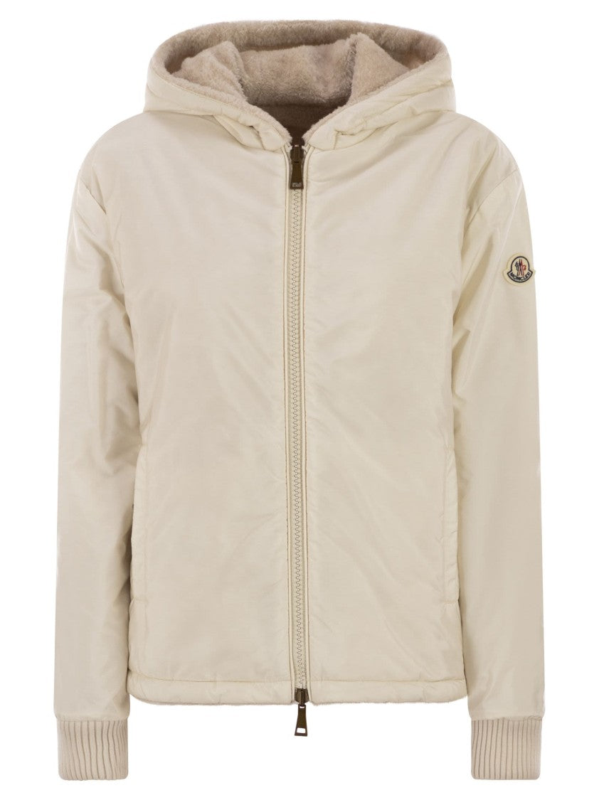 Moncler Reversible Padded Sweatshirt With Hood