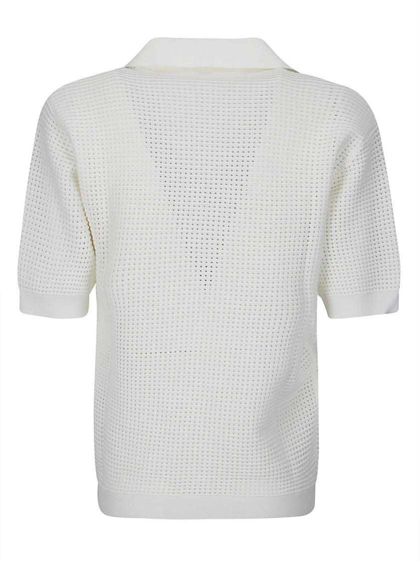 P.A.R.O.S.H. Timeless Polo Shirt With Soft Texture