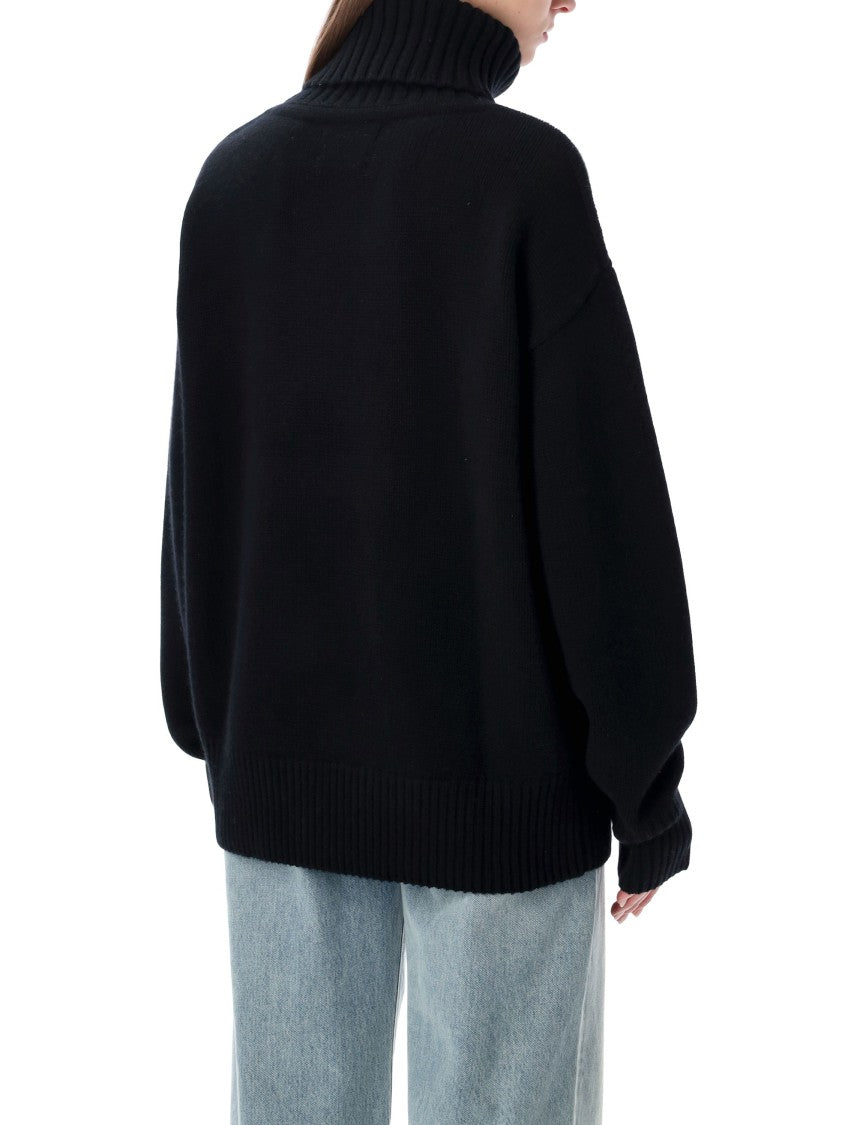 Extreme Cashmere N°20 Oversize Xtra Cashmere Turtleneck Sweater