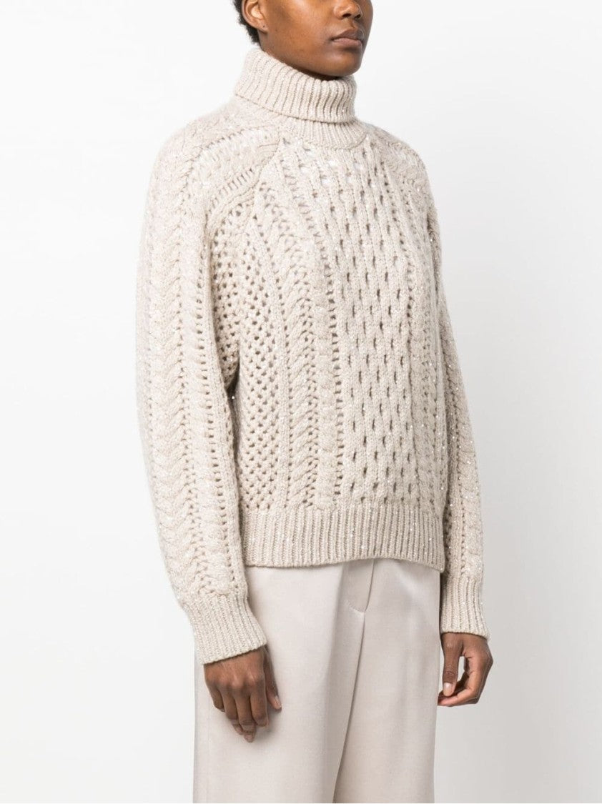 Brunello Cucinelli High Turtleneck Sweater