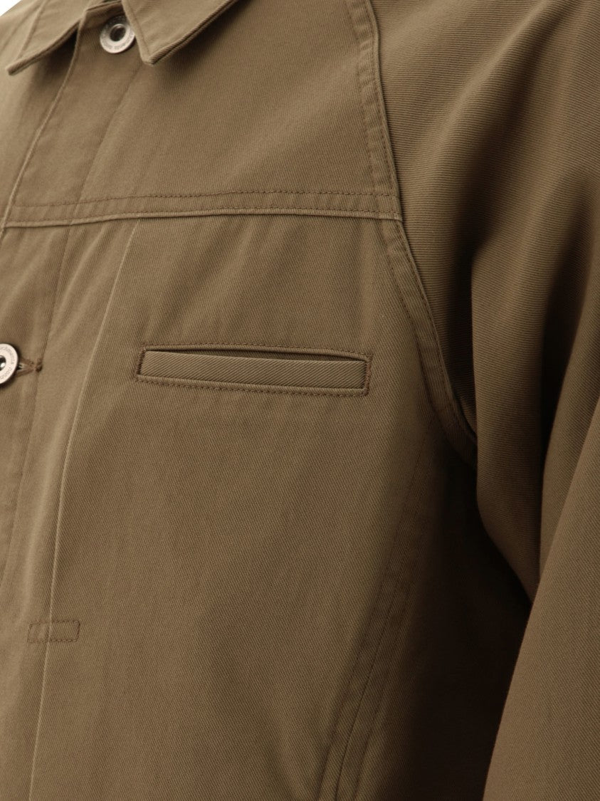 Nonnative Asymmetrical Design Trucker Jacket