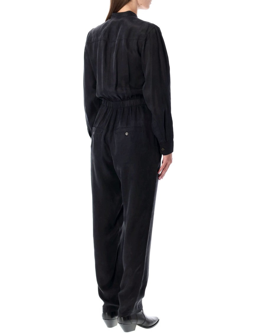 Isabel Marant Étoile Black Buttoned Jumpsuit