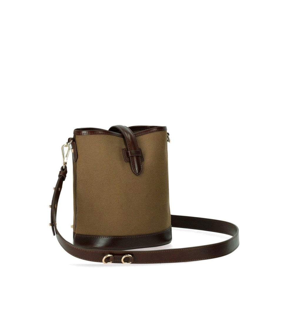 Max Mara Vasaio Bronze Bucket Bag