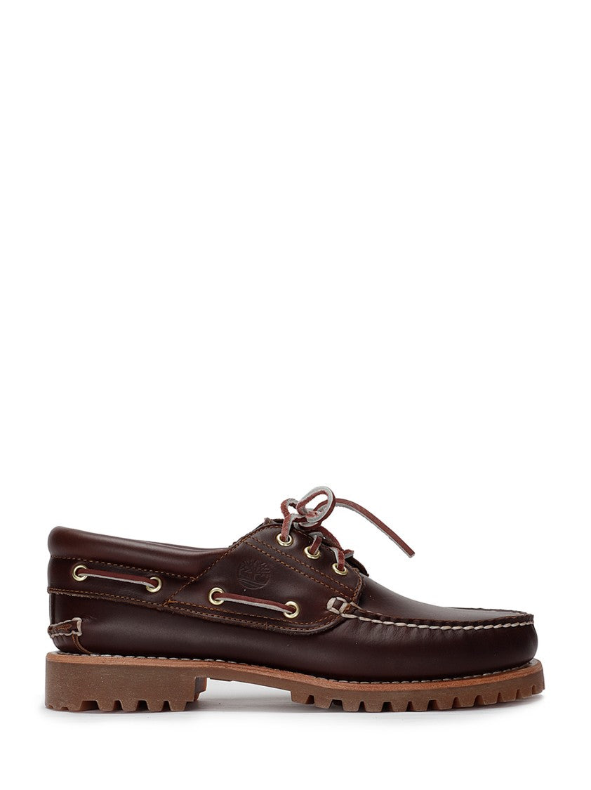 Timberland Brown Leather Boat Shoes