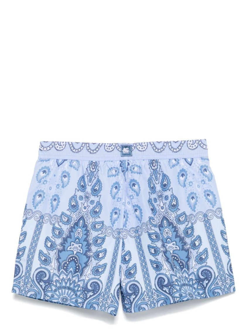 Etro Mare Celeste Swimwear