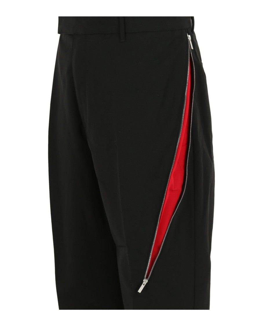 Ferragamo Zip-Detail Tailored Trousers