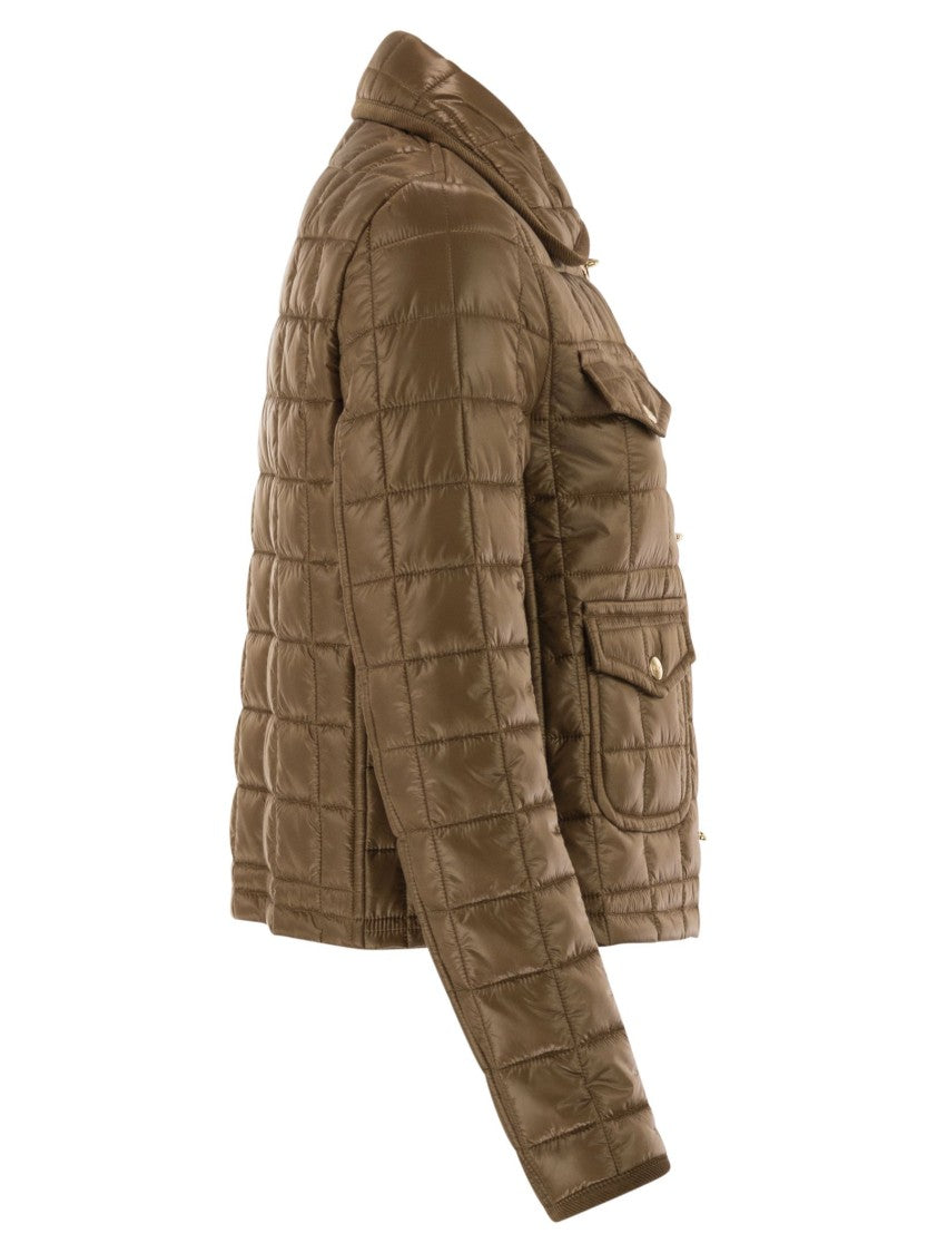 Fay 3 Hooks In Technical Checkered Fabric