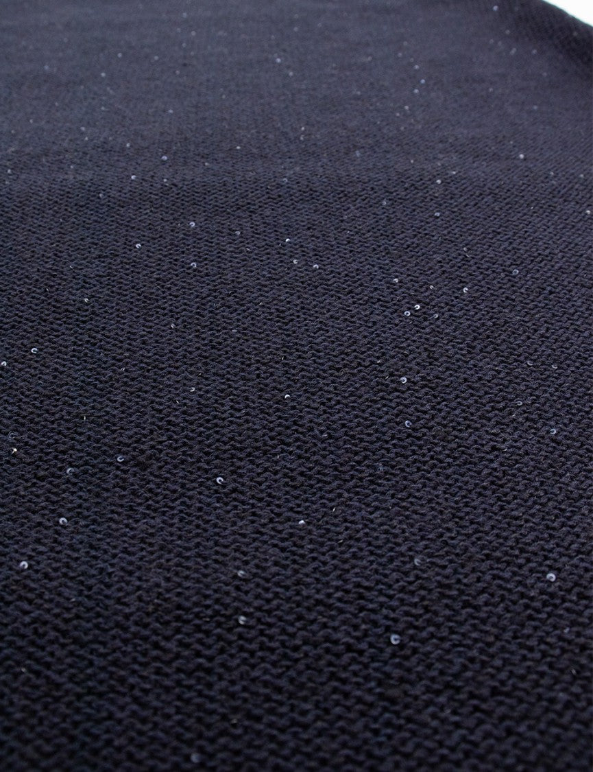 Fabiana Filippi Sequined Pencil Skirt With Cotton-Linen Blend Fabric