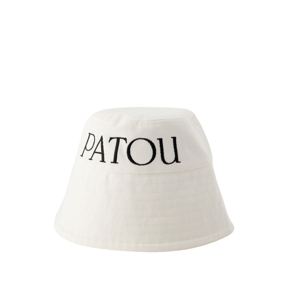 Patou Patou Bucket Hat - Cotton - White