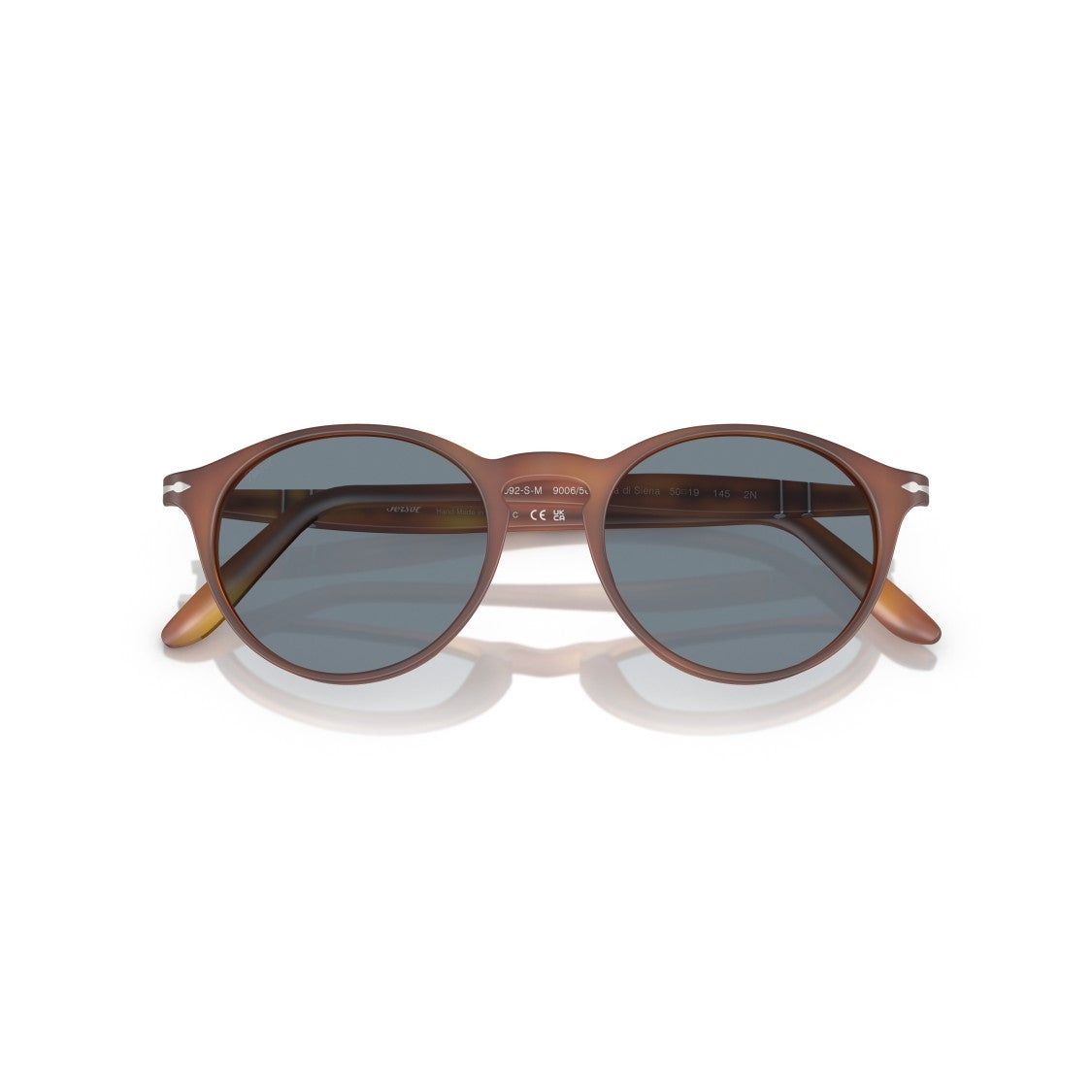 Persol 0Po3092sm Rounded Acetate Sunglasses With Tortoiseshell Pattern