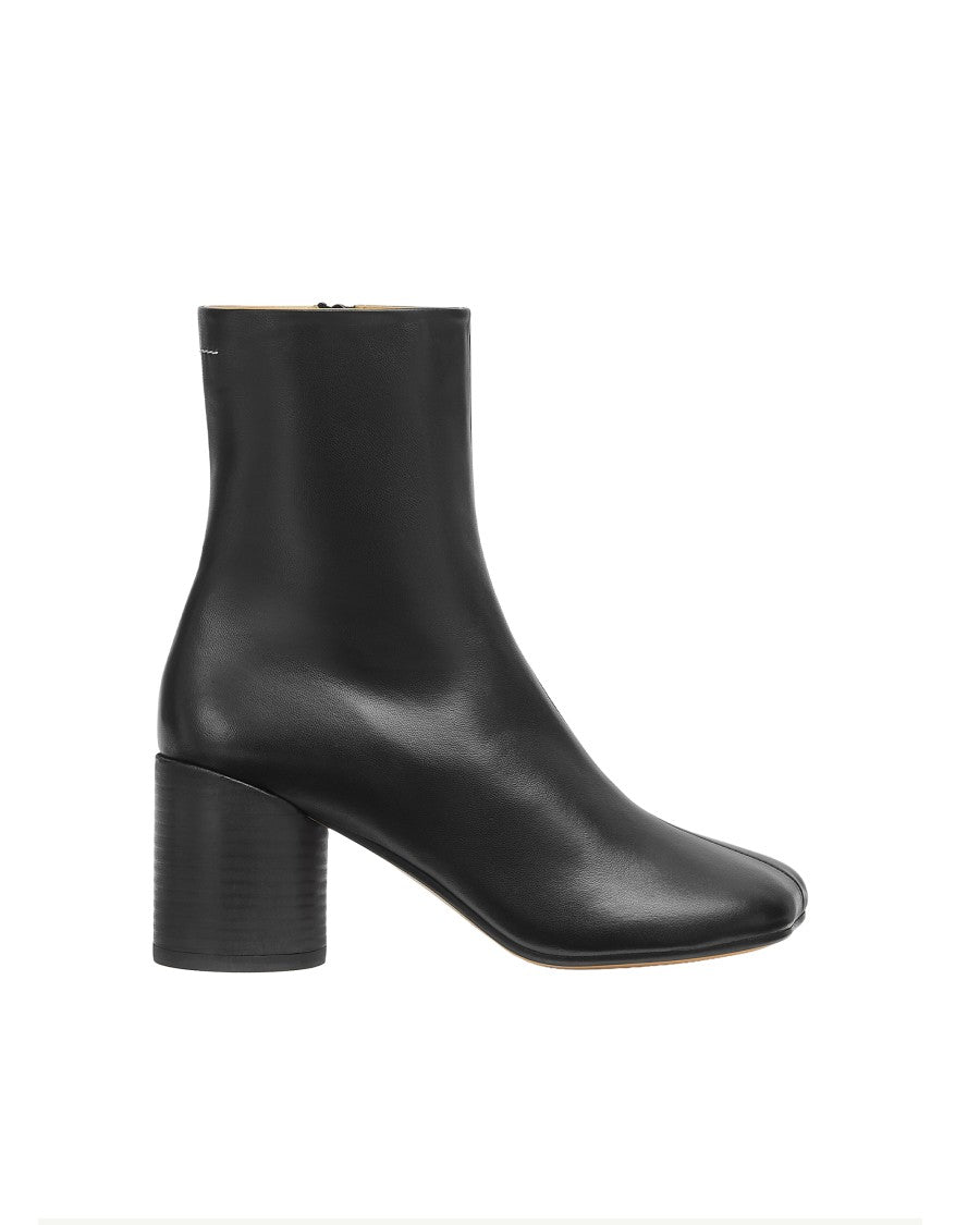 Mm6 By Maison Margiela Anatomical Toe Ankle Boots With Distinctive Stitch Detail