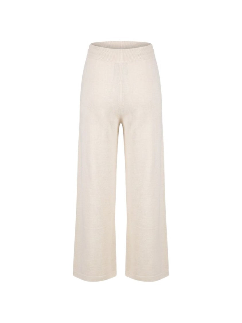 Autry Cropped Wide-Leg Trousers In Soft Wool And Cashmere Blend