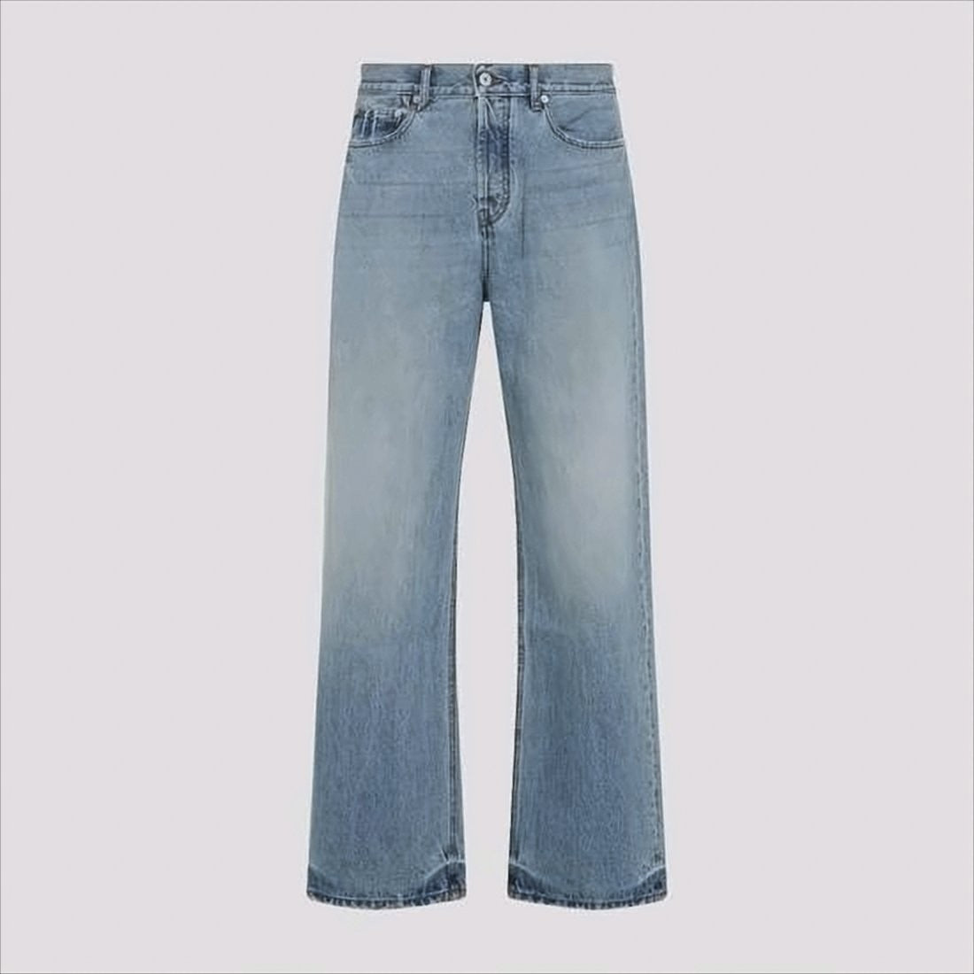 Jacquemus Light Blue Straight-Leg Denim Pants