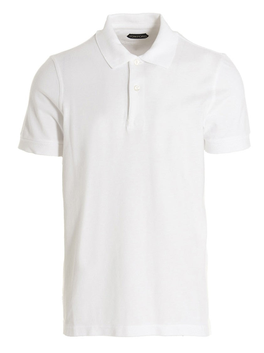 Tom Ford Piqué Cotton Polo Shirt