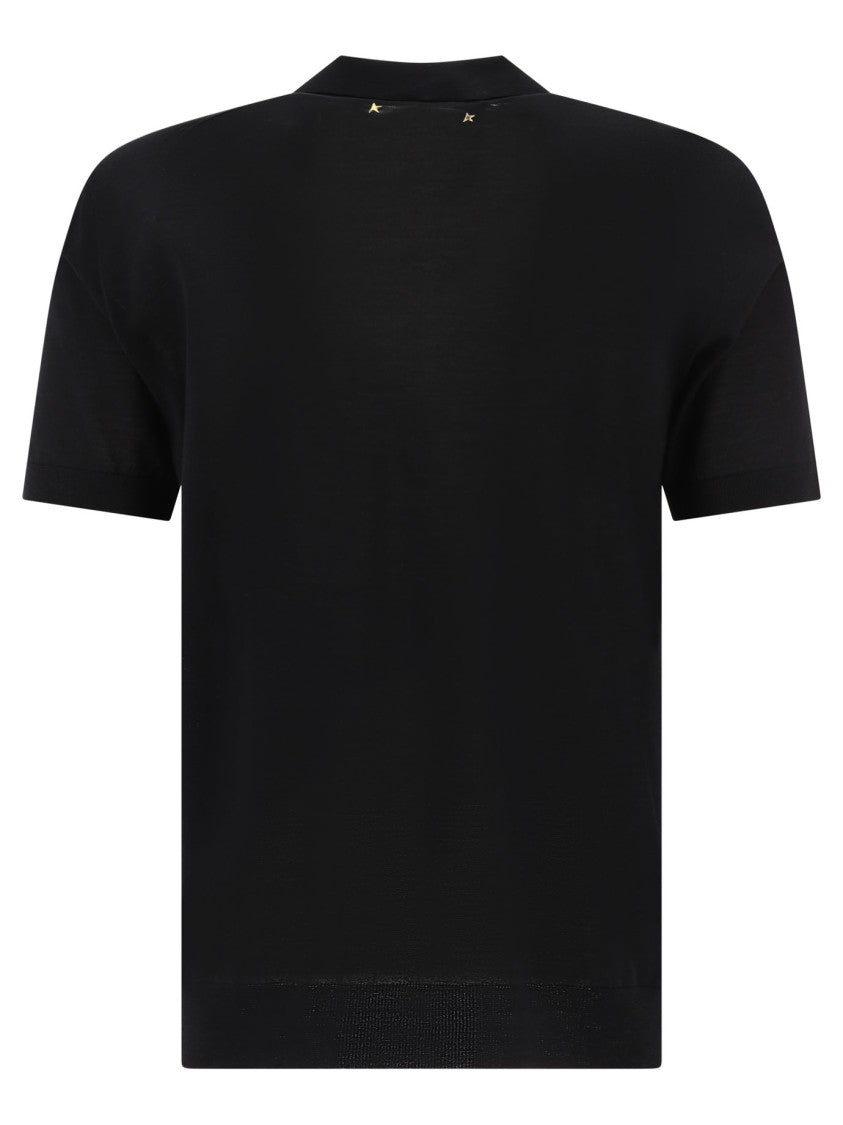 Golden Goose Merino Wool Polo Shirt