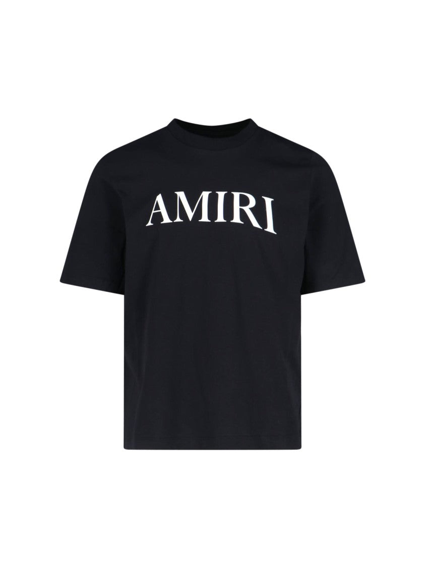 Amiri Black Core Logo Cotton T-Shirt