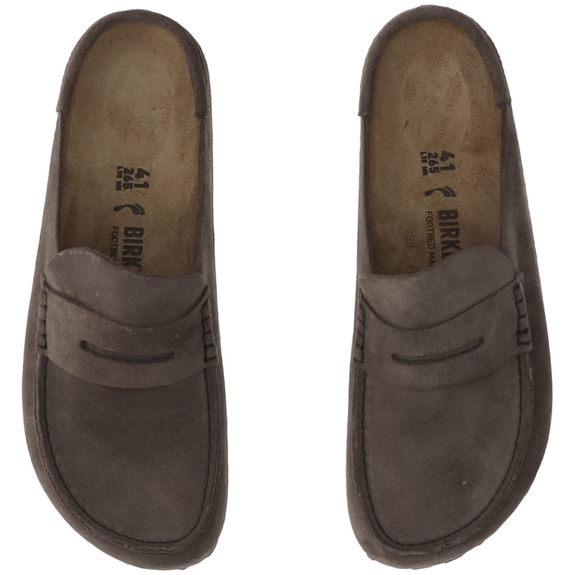 Birkenstock Naples Wrapped Loafers With Exposed Stitching And Eva Sole