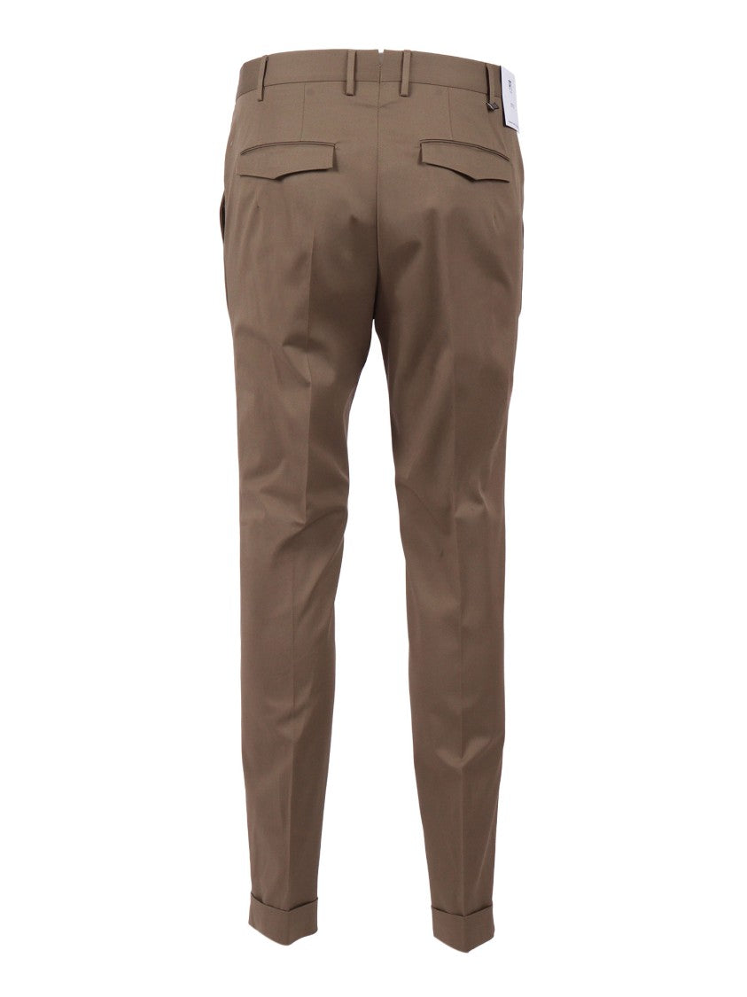Pt01 Master Flat Front Straight-Leg Pants