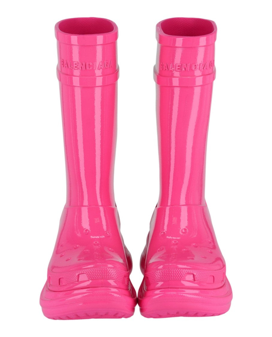 Balenciaga X Crocs Patent Boots