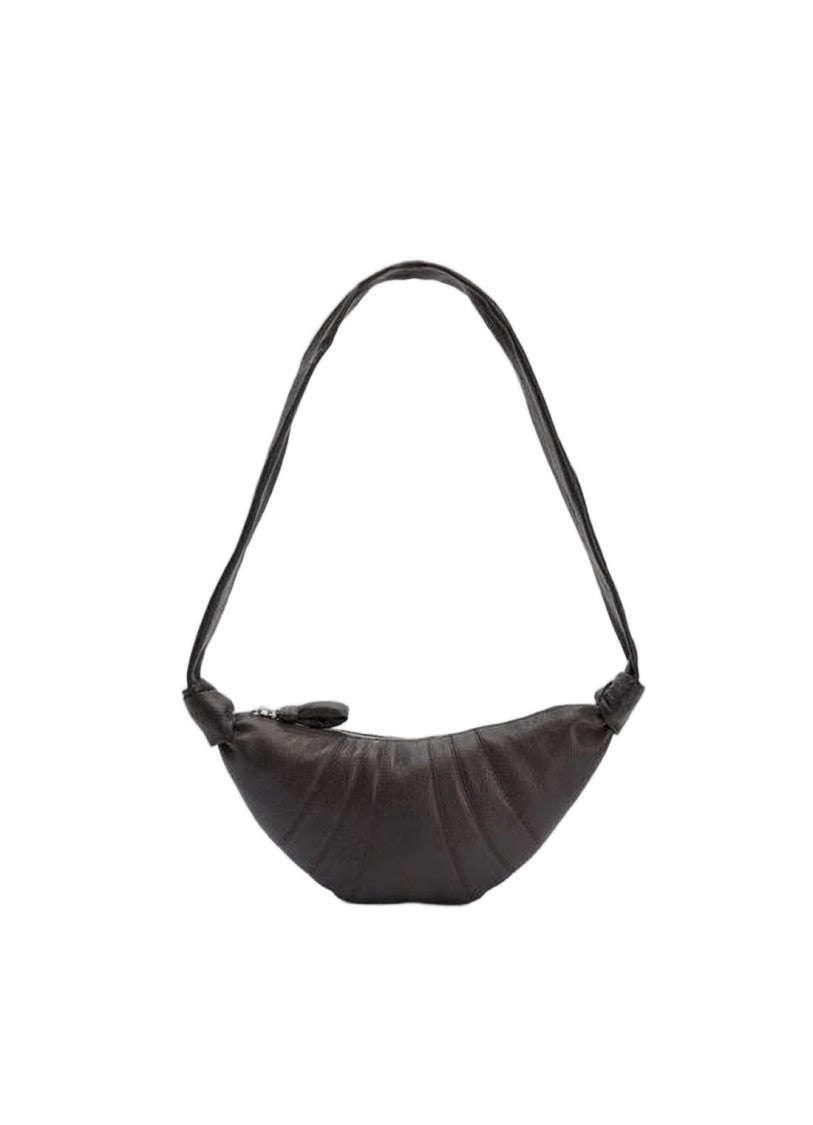 Lemaire Crescent-Shaped Black Shoulder Bag