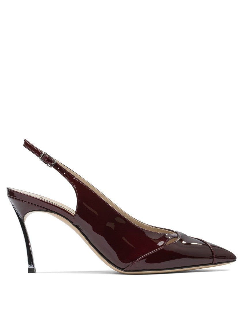 Casadei Pointed Toe Heeled Shoes With Slingback Strap