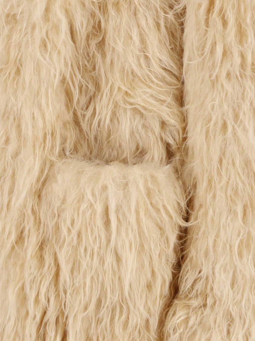 Isabel Marant Mylae Short Faux Fur Jacket