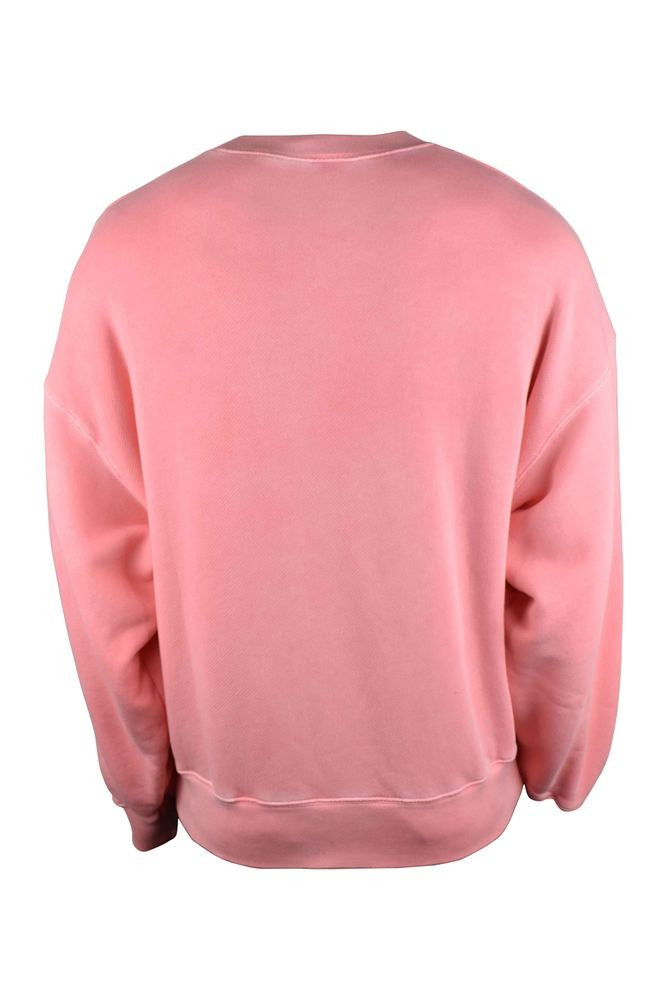 Palm Angels Pink Cotton Sweatshirt