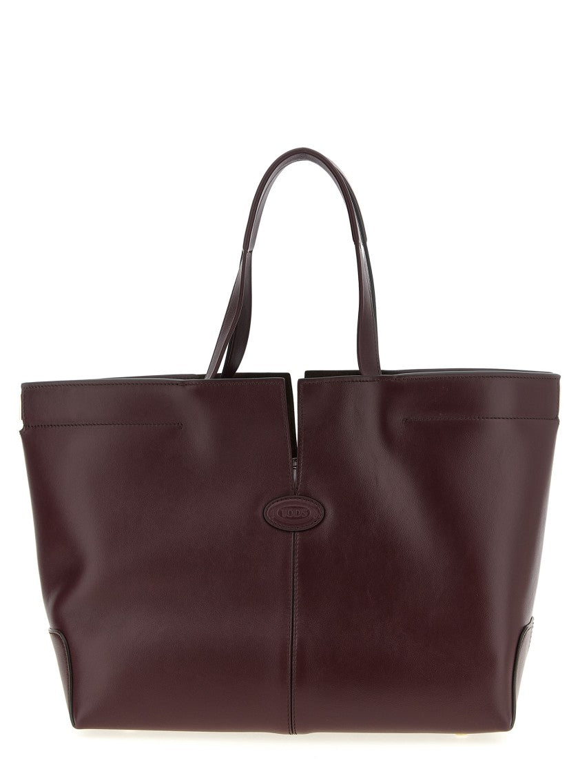Tod's Medium-Small Di Bag Folio Shopping Bag