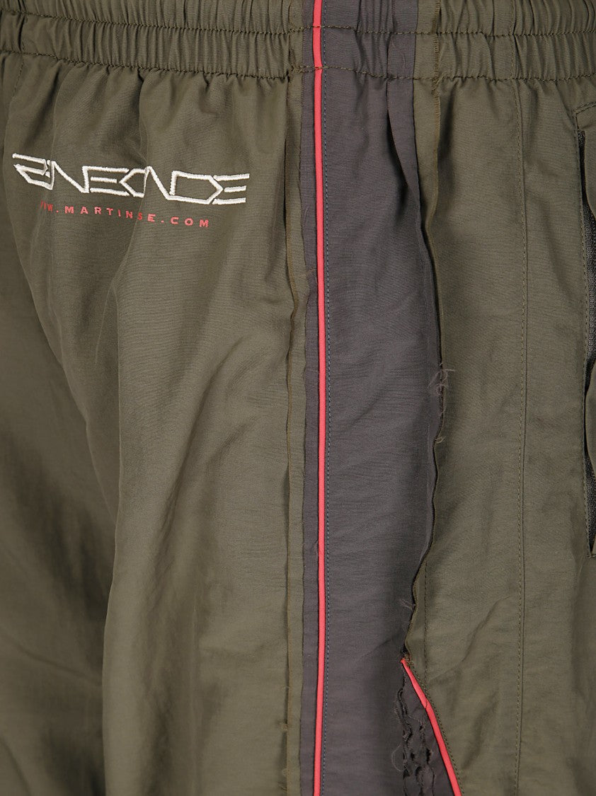 Martine Rose Straight-Leg Sports Pants With Drawstring Waist