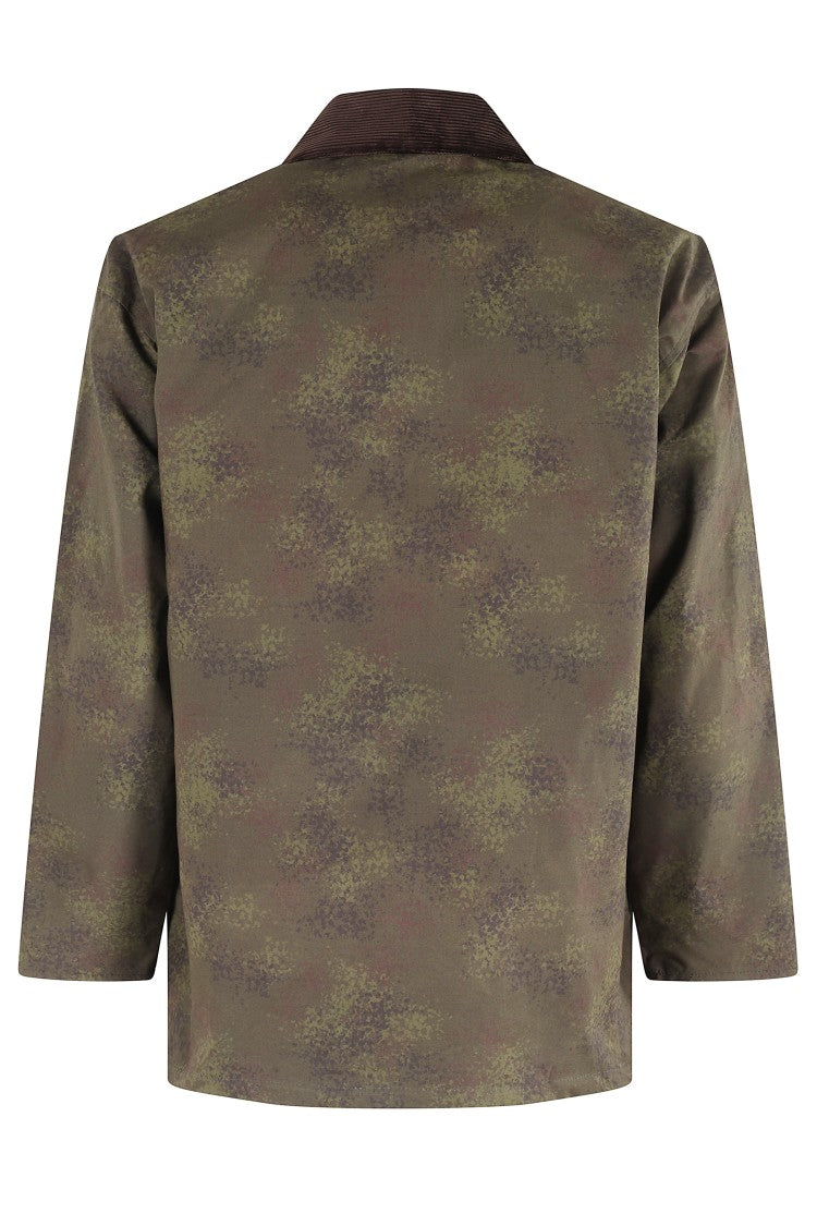 Sunflower Waxed Cotton Jacket With Classic Collar