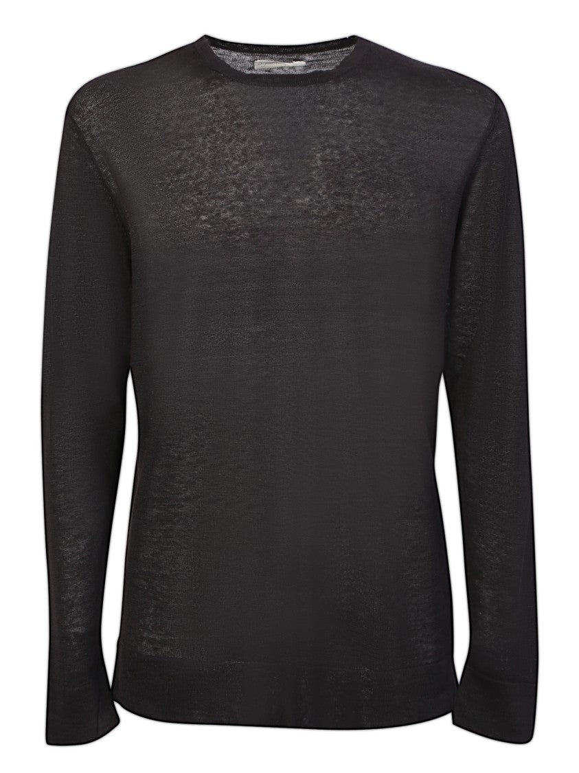 Original Vintage Black Crew-Neck Pullover