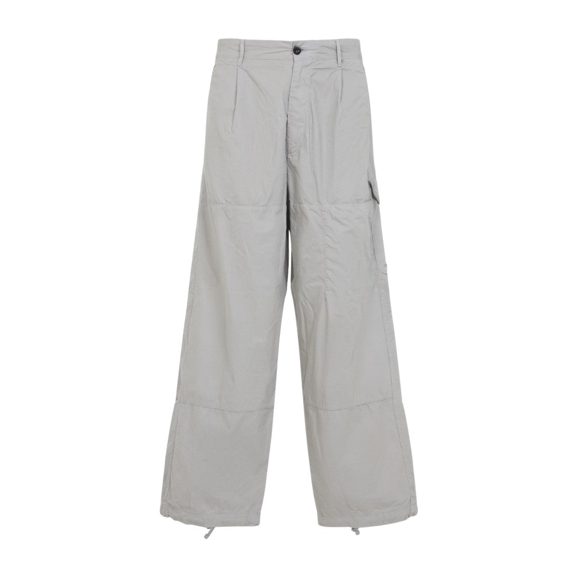 C.P. Company London Fog Grey Cotton Cargo Pants