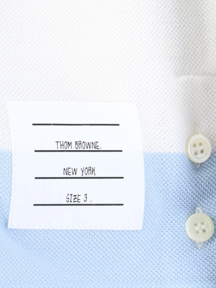 Thom Browne "Striped T-Shirt" – Blue