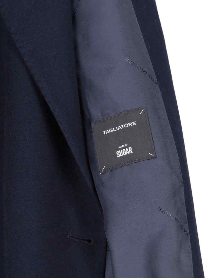 Tagliatore "Cecily" Cashmere Blazer – Navy Blue