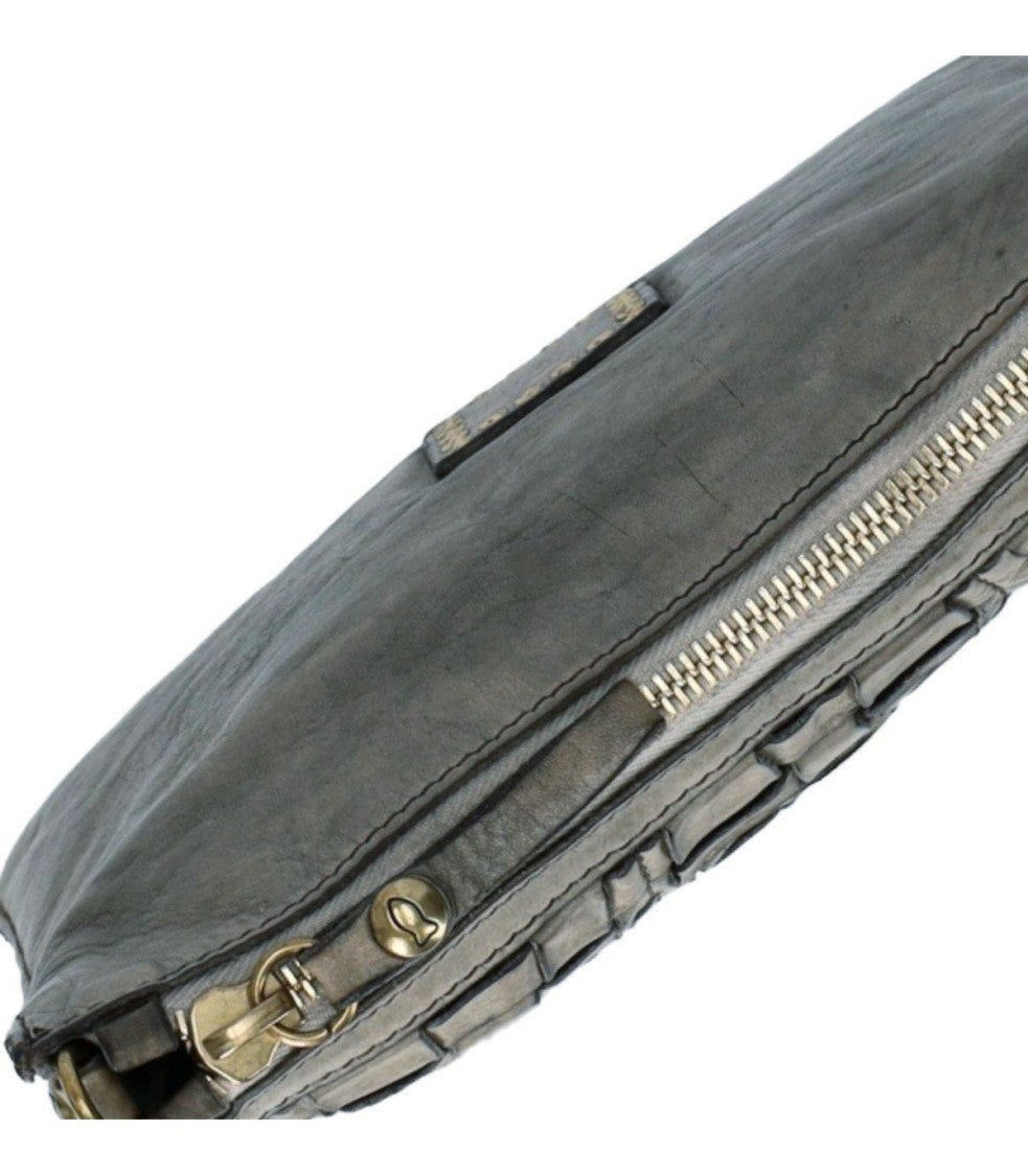 Campomaggi Grey Crossbody Bag