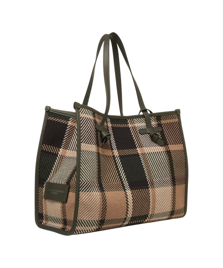 Gianni Chiarini Shopper With Check Pattern