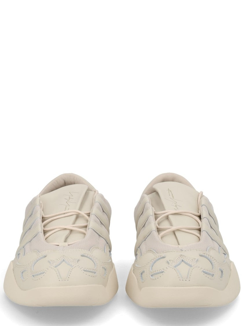 Y-3 Regu 2002 Leather Mesh Sneakers