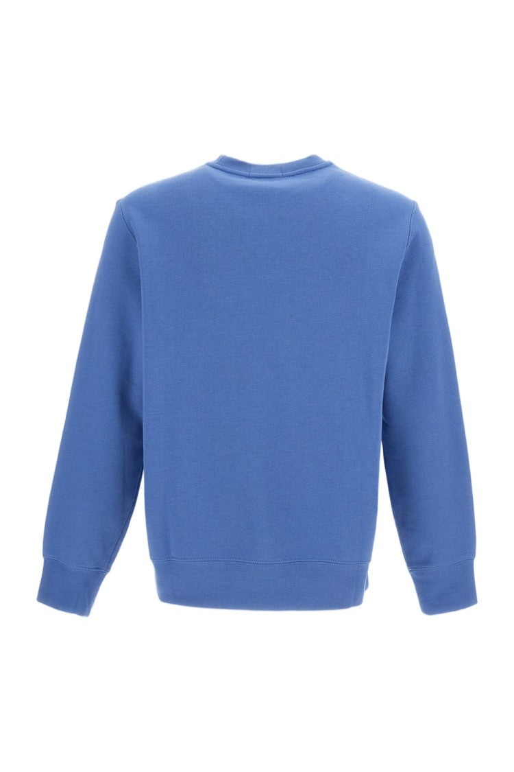 Polo Ralph Lauren Light Blue Cotton-Blend Polo Bear Sweatshirt
