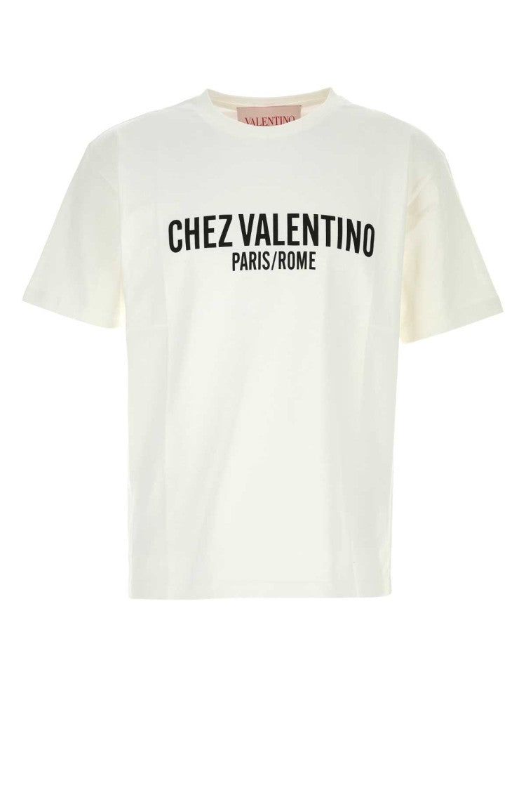 Valentino Garavani White Cotton T-Shirt