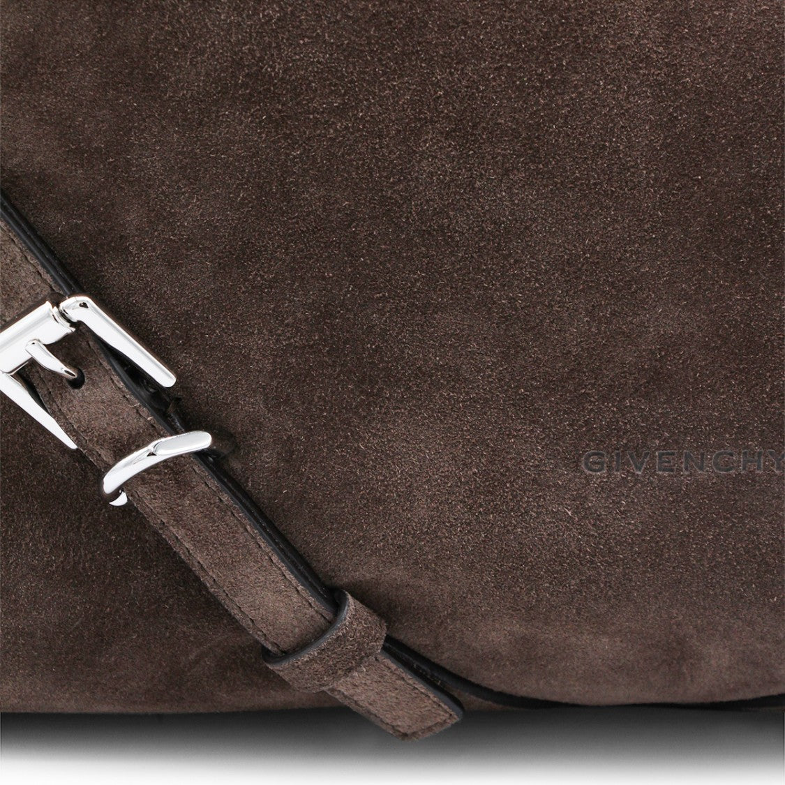 Givenchy Medium Brown Suede Shoulder Bag