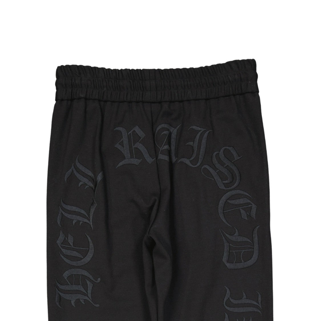 Philipp Plein Sophisticated Black Sweatpants With Embroidered Detailing