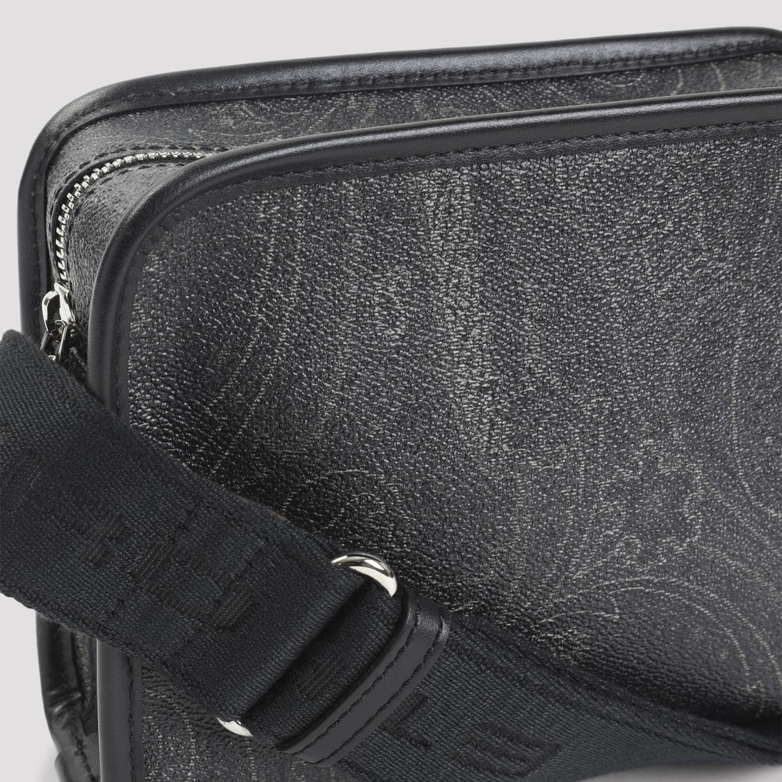 Etro Black Cotton Arnica Crossbody Camera Case