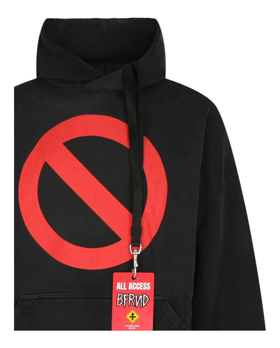 Balenciaga Music X Bfrnd Series Inside-Out Hoodie