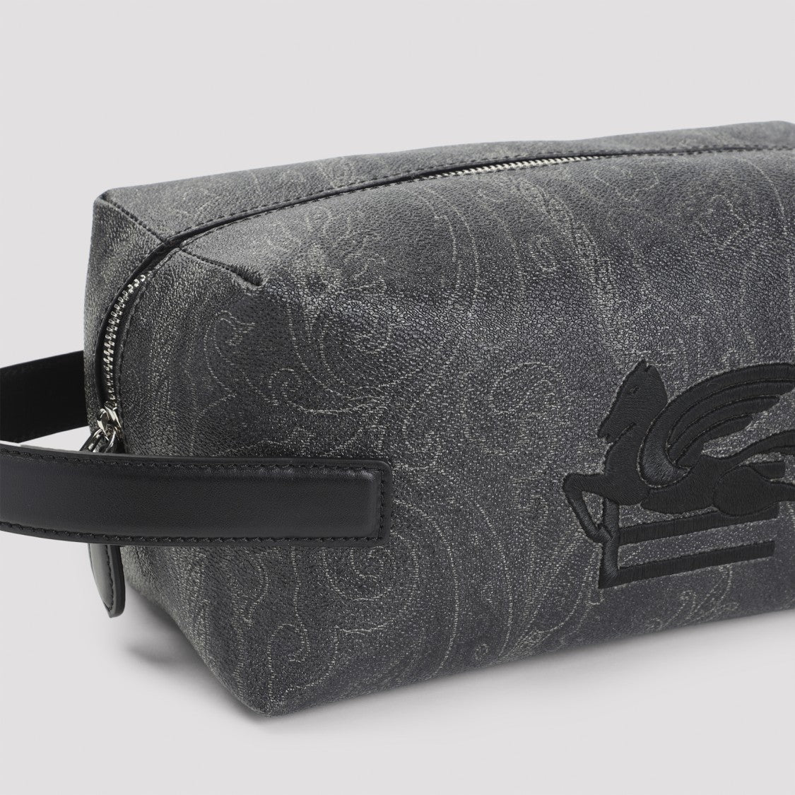 Etro Paisley Pattern Clutch With Leather Wrist Strap