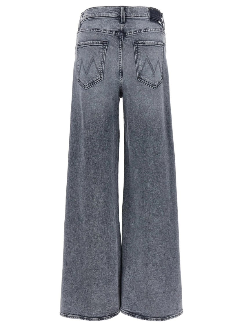 Mother The Ditcher Roller Sneak Jeans